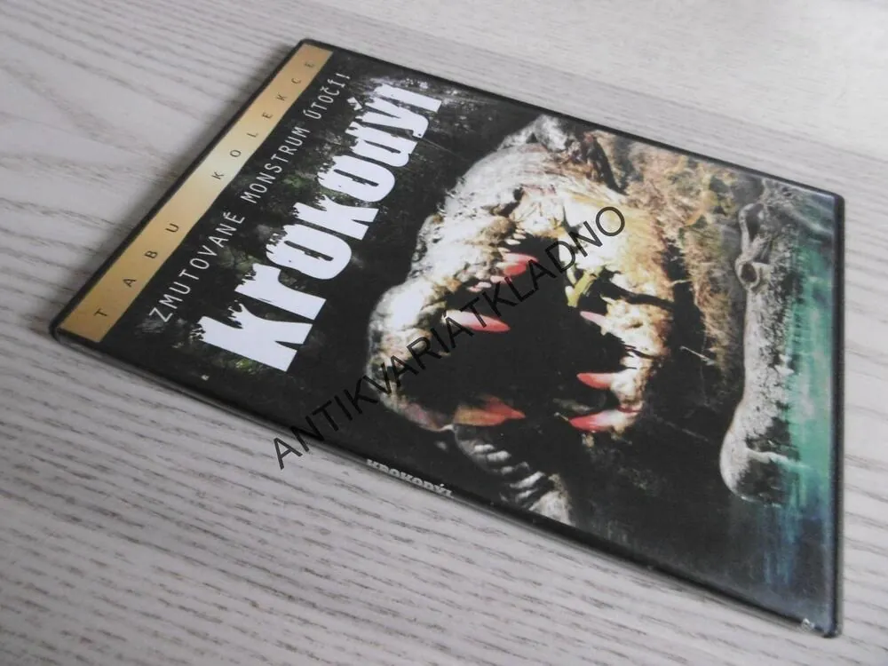 KROKODÝL, DVD FILM HOROR