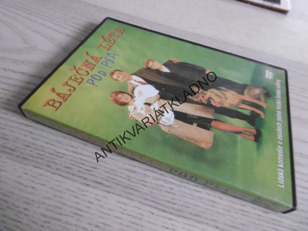 BÁJEČNÁ LÉTA POD PSA, VETCHÝ, ŠAFRÁNKOVÁ, DVD FILM