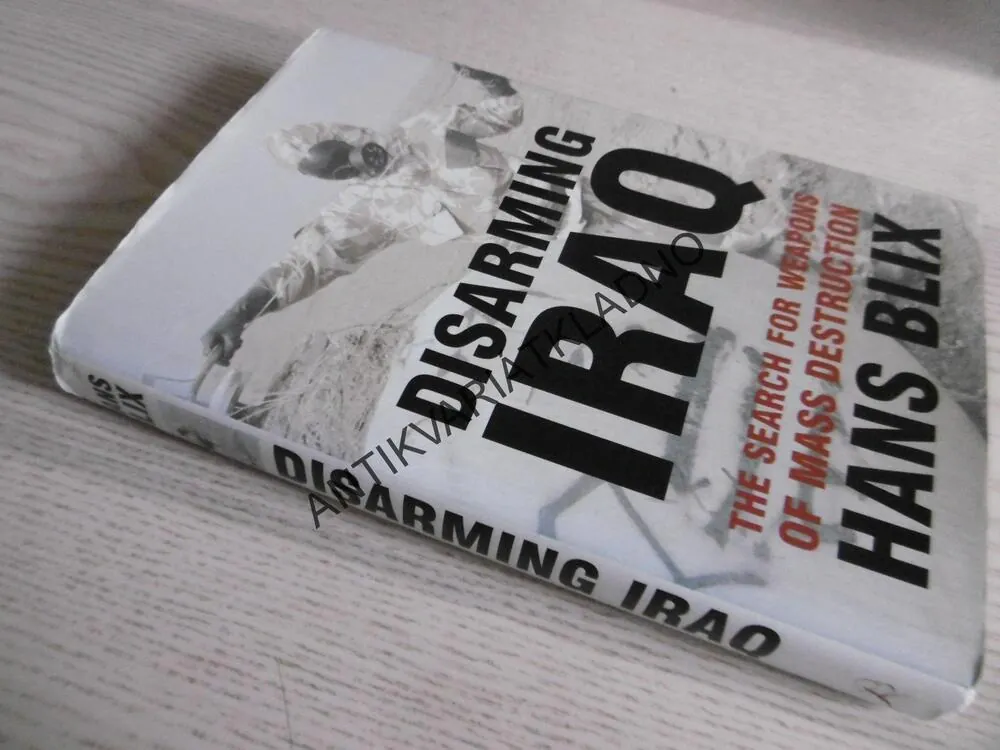 DISARMING IRAQ, HANS BLIX, ANGLICKY, **an