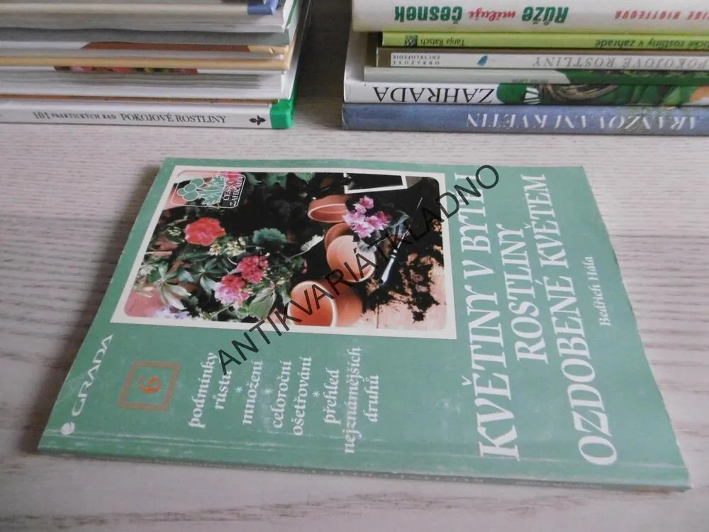 KVĚTINY V BYTĚ I., ROSTLINY OZDOBENÉ KVĚTEM, BEDŘICH HÁLA, **an