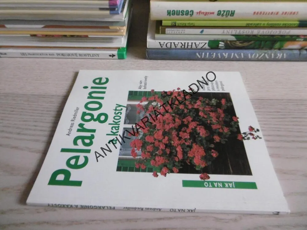 PELARGONIE A KAKOSTY, ANDREAS RIEDMILLER, **an