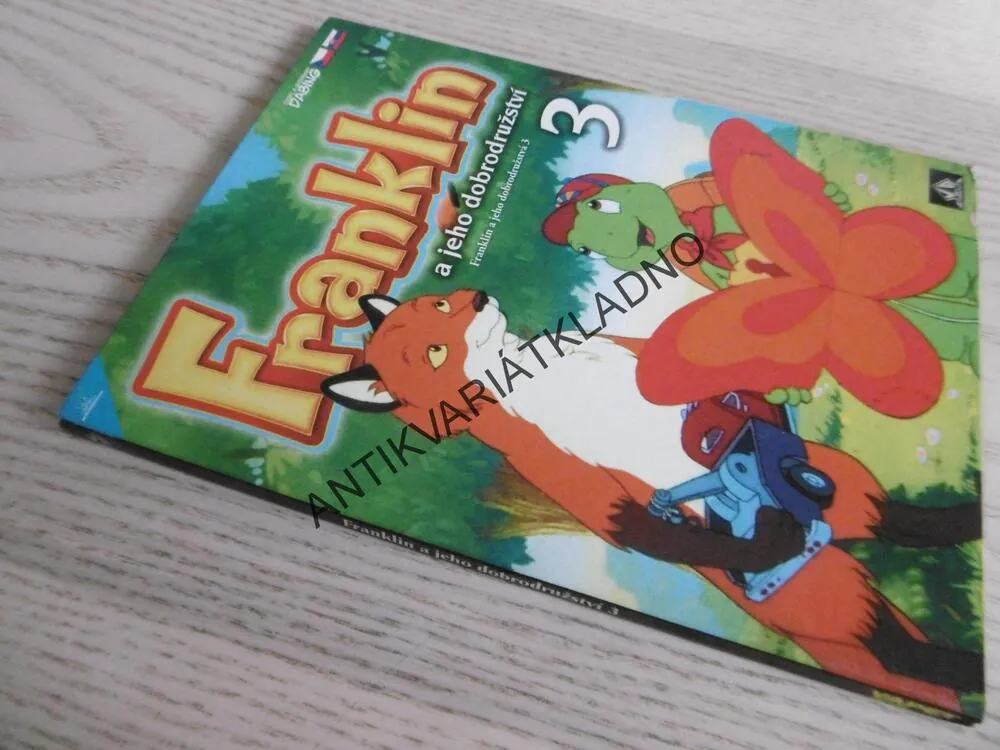 FRANKLIN A JEHO DOBRODRUŽSTVÍ 3, DVD POHÁDKA
