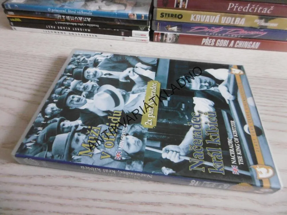 2x PAN NAČERADEC, MUŽI V OFFSIDU, NAČERADEC, KRÁL KIBICŮ, DVD FILM