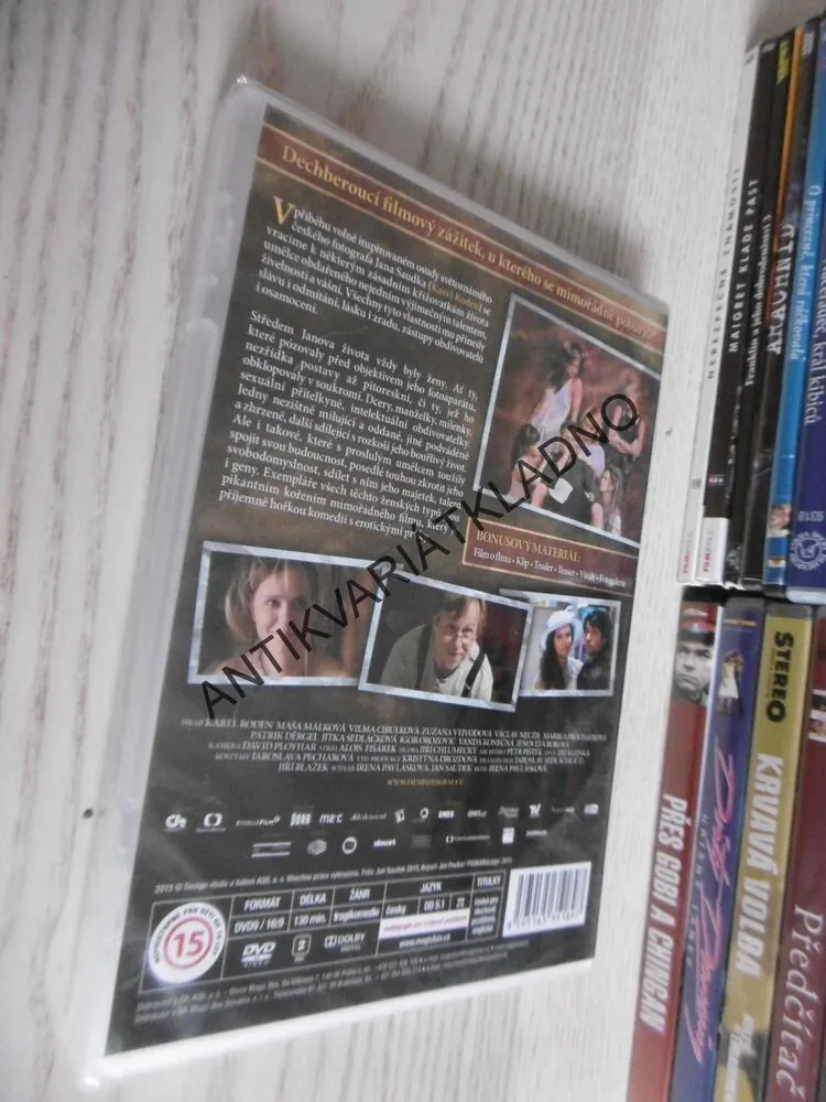 FOTOGRAF, DVD FILM ČR