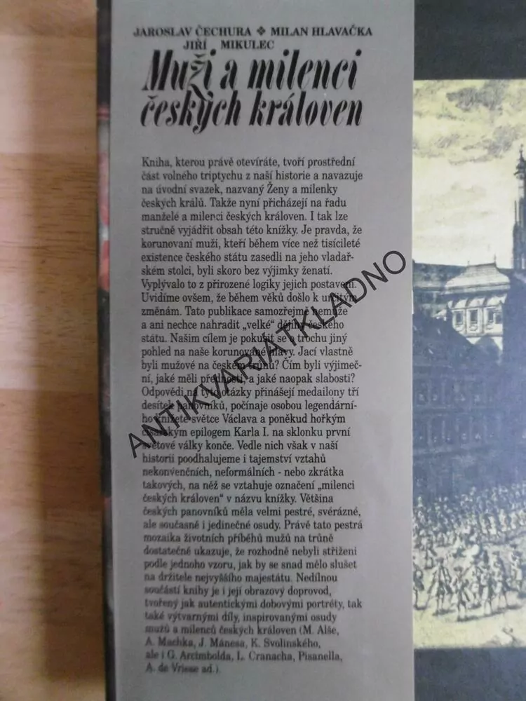 MUŽI A MILENCI ČESKÝCH KRÁLOVEN, ČECHURA,