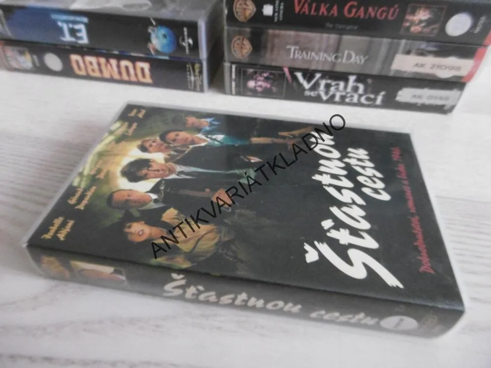 ŠŤASTNOU CESTU, VHS VIDEOKAZETA