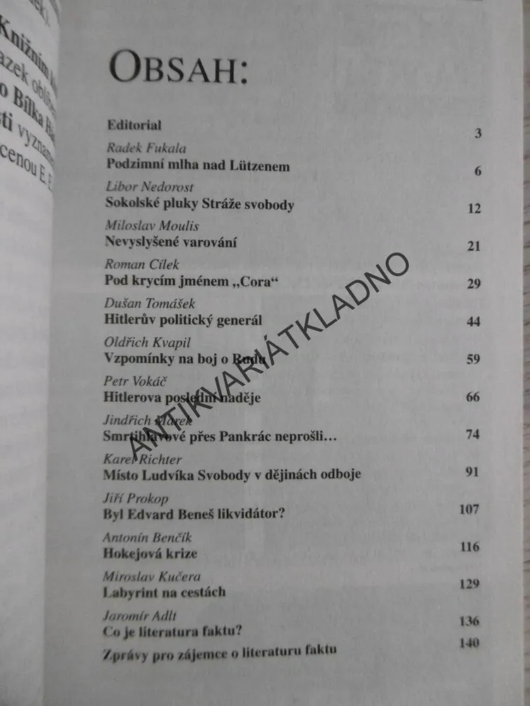 PŘÍSNĚ TAJNÉ!, 2/2006, VZPOMÍNKY NA BOJ O RUDU, **an