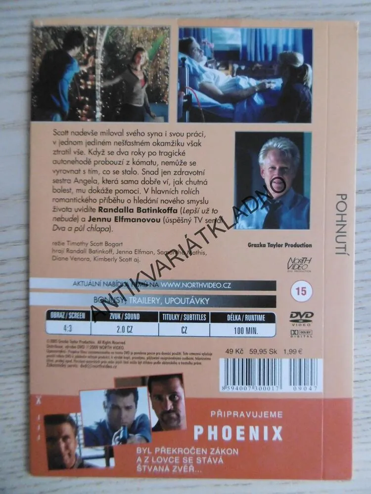 POHNUTÍ, TOUCHED, DVD FILM