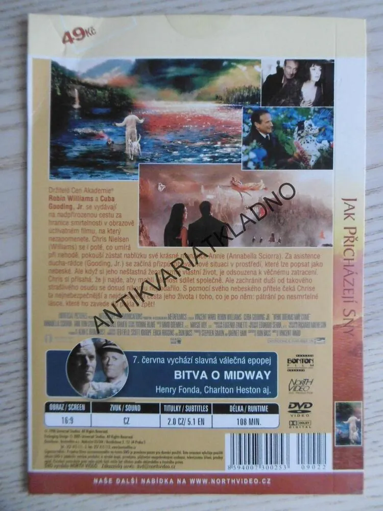 JAK SNY PŘICHÁZEJÍ, DVD FILM