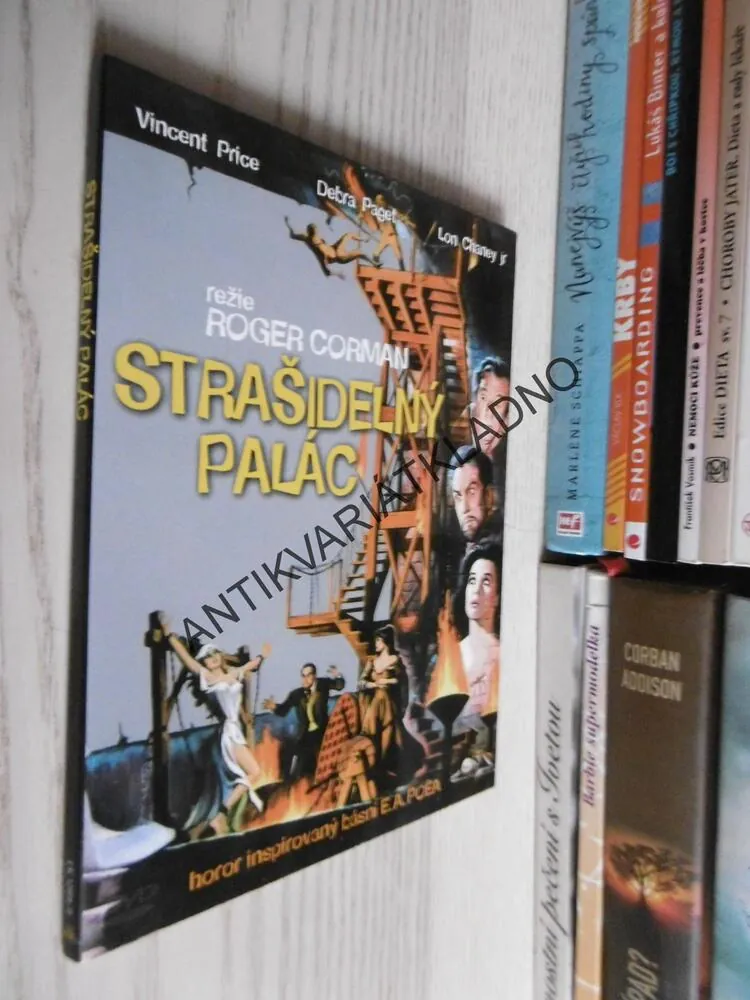 STRAŠIDELNÝ PALÁC, DVD FILM 