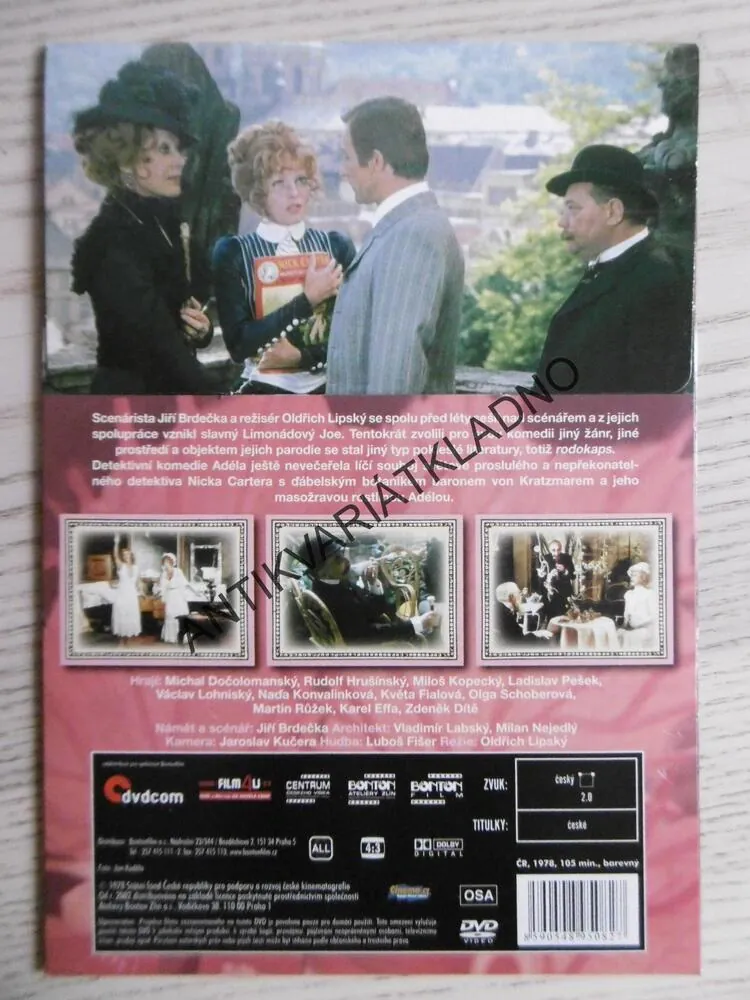 ADÉLA JEŠTĚ NEVEČEŘELA, DVD FILM 