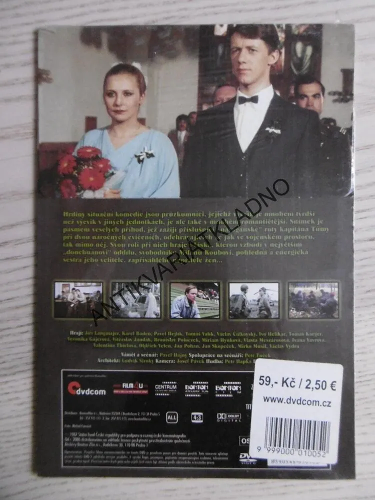 COPAK JE TO ZA VOJÁKA..., LANGMAJER, RODEN, DVD FILM