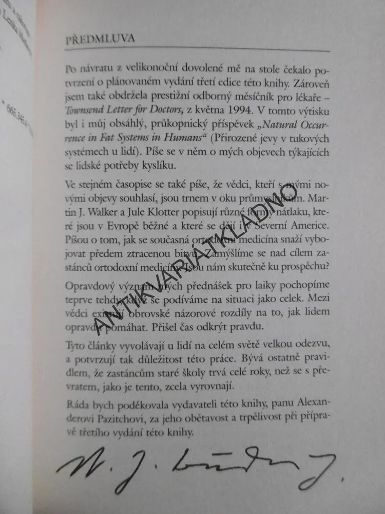 LNĚNÝ OLEJ, ÚČINNÁ POMOC PROTI ARTERIOSKLERÓZE, INFARKTU A RAKOVINĚ, JOHANNA BUDWIG, **an