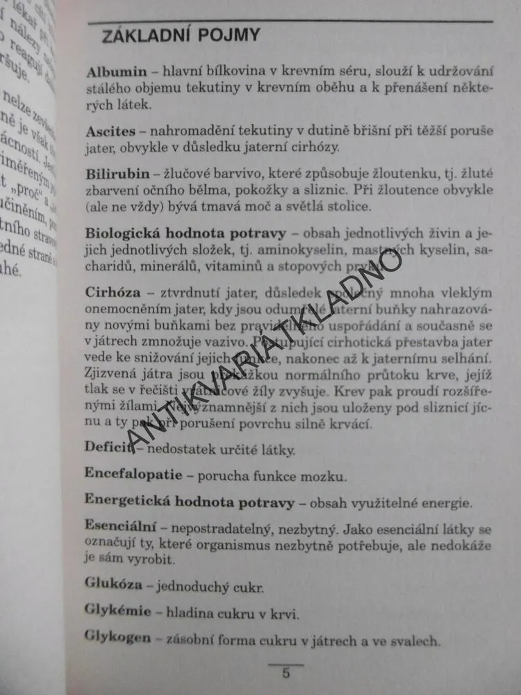 DIETA, CHOROBY JATER, KAREL FILIP, OLGA MENGEROVÁ, **an