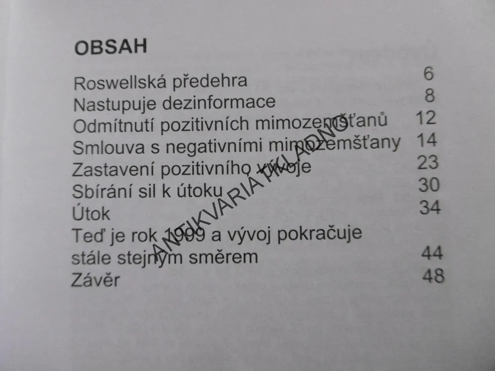 DĚJINY PO ROSWELLU, JAN KRISTEK, **an