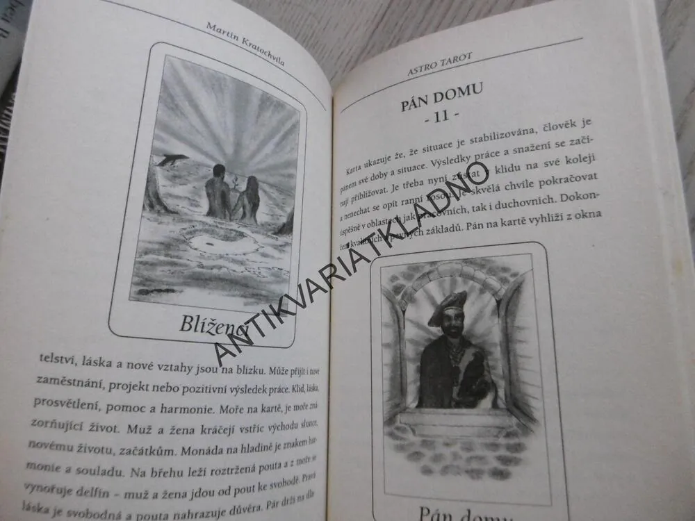 ASTROTAROT, VELKÁ ARKÁNA, MARTIN KRATOCHVÍLA, **an