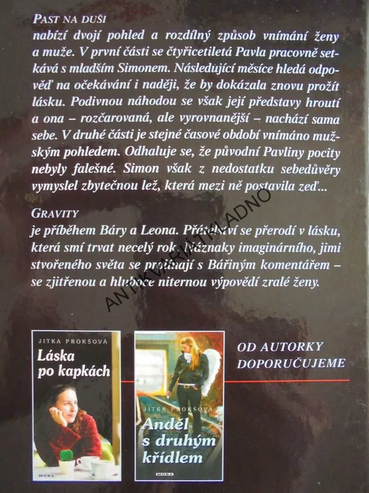 PAST NA DUŠI, JITKA PROKŠOVÁ,