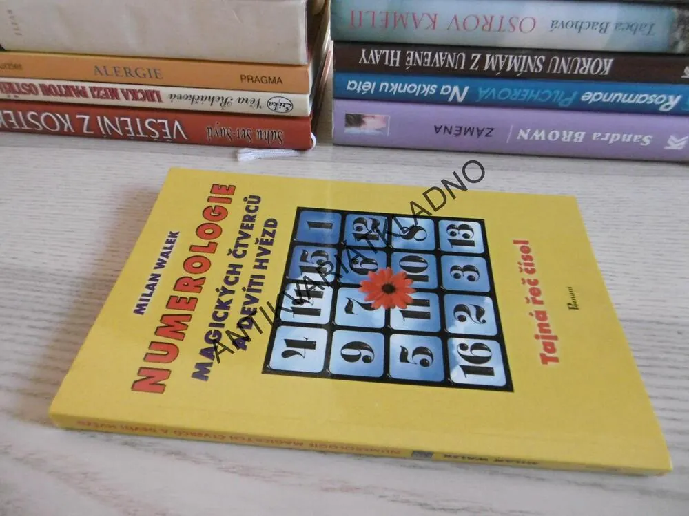 NUMEROLOGIE MAGICKÝCH ČTVERCŮ A DEVÍTI HVĚZD, MILAN WALEK, **an