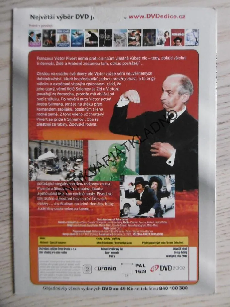 RABIN JAKOB, DVD FILM