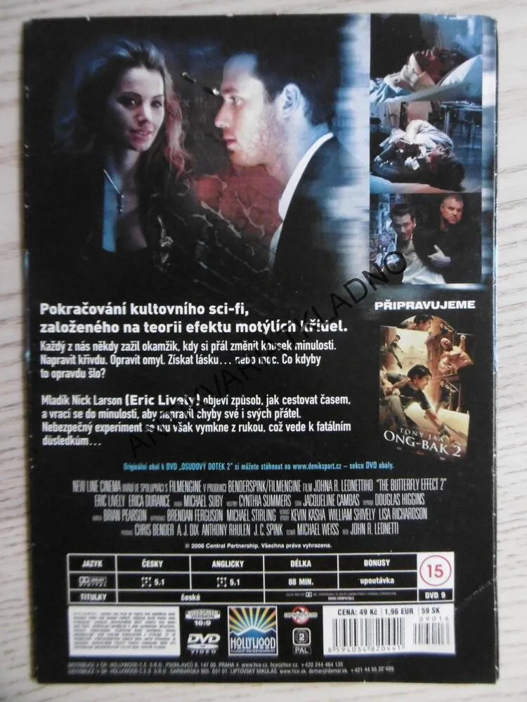 OSUDOVÝ DOTEK 2, DVD FILM