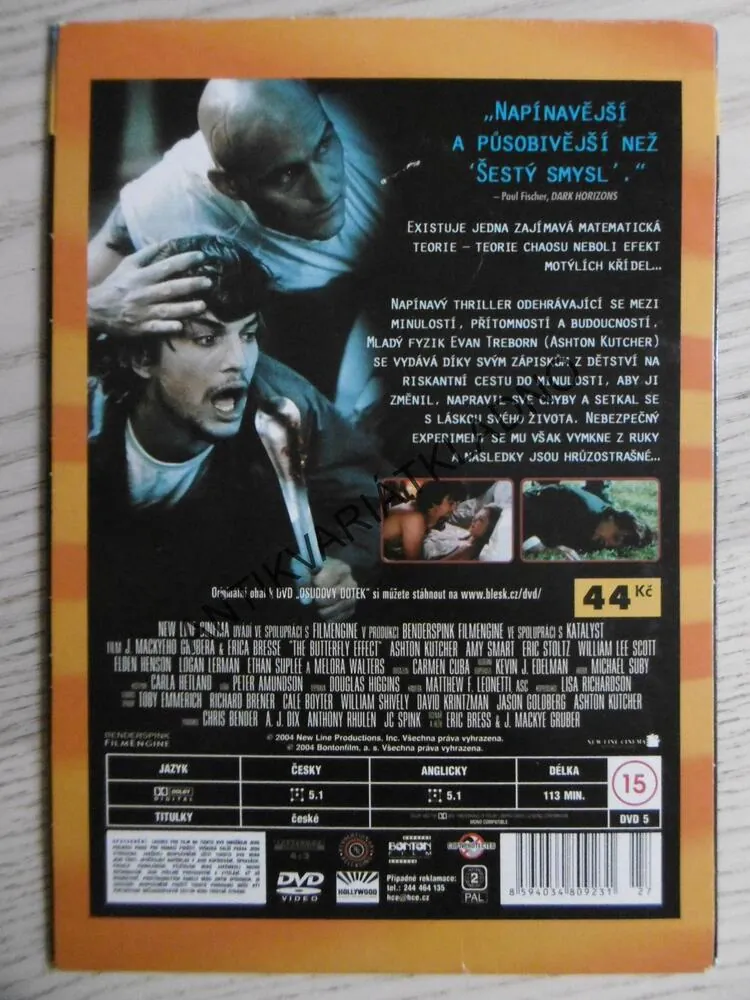 OSUDOVÝ DOTEK, DVD FILM