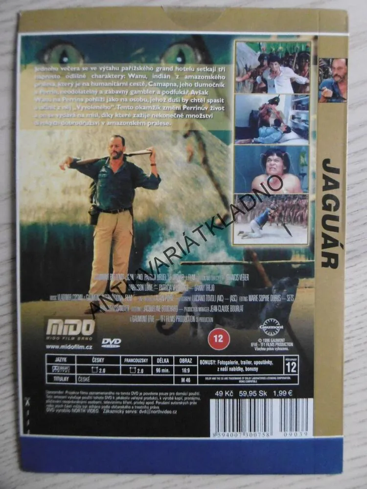 JAGUÁR, DVD FILM