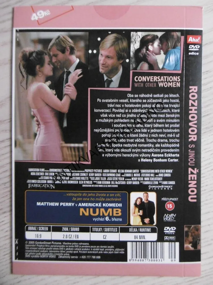 ROZHOVOR S JINOU ŽENOU, DVD FILM