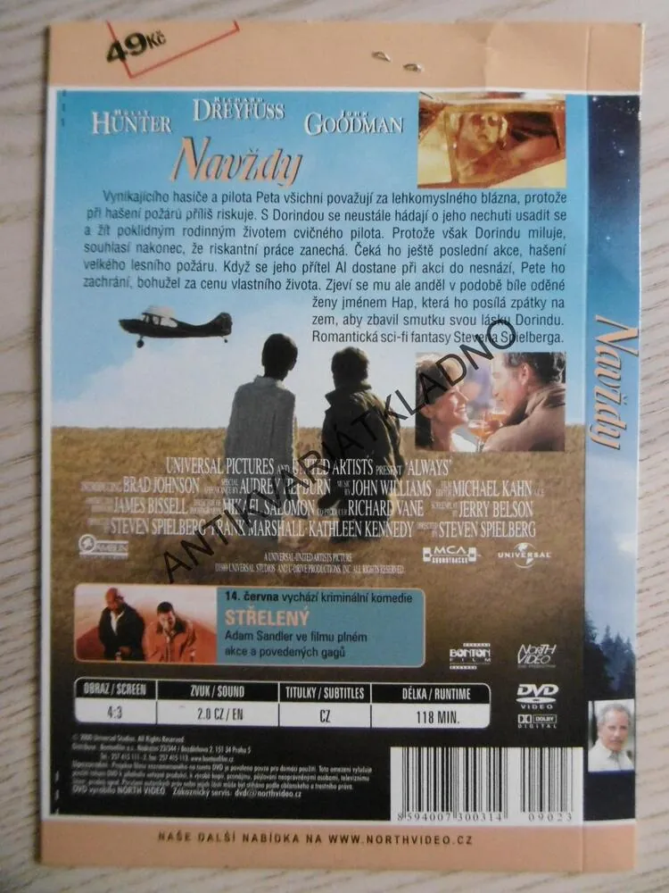 NAVŽDY, DVD FILM