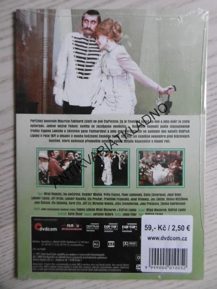 SLAMĚNÝ KLOBOUK, DVD FILM
