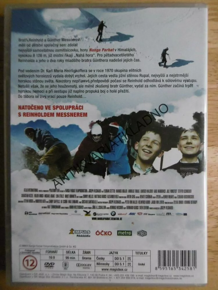 NANGA PARBAT, STETTER, TOBIAS, HOROLEZECTVÍ, DVD FILM
