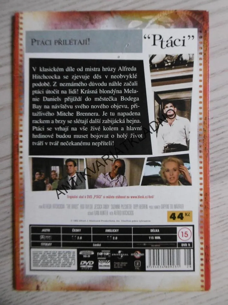 PTÁCI, DVD FILM 