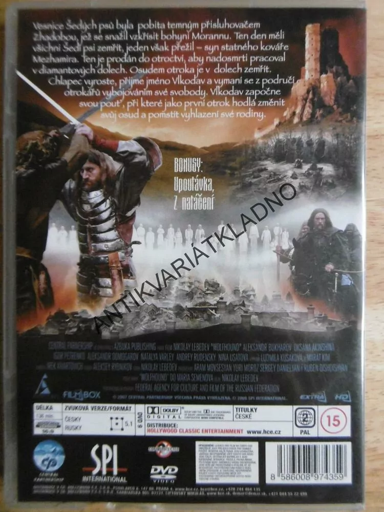 VLKODAV Z KMENE ŠEDÝCH PSŮ, DVD FILM