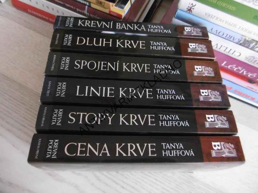 KREVNÍ POUTA, 1 - 6, TANYA HUFFOVÁ, **an