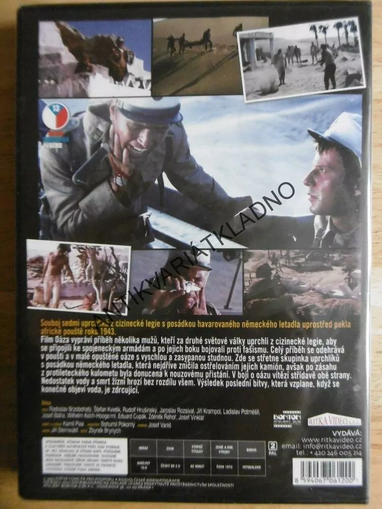 OÁZA, KVIETIK, BRZOBOHATÝ, HRUŠÍNSKÝ, DVD FILM ČR