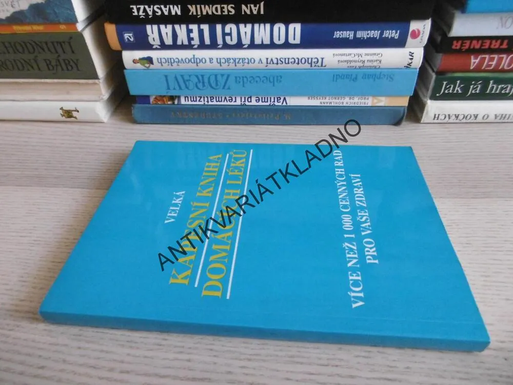 VELKÁ KAPESNÍ KNIHA DOMÁCÍCH LÉKŮ, **an