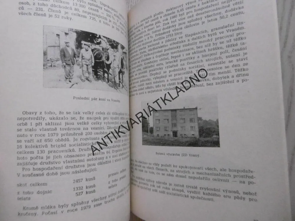 VRANÝ V HISTORII A V SOUČASNOSTI, 1. A 2. DÍL, OKRES KLADNO