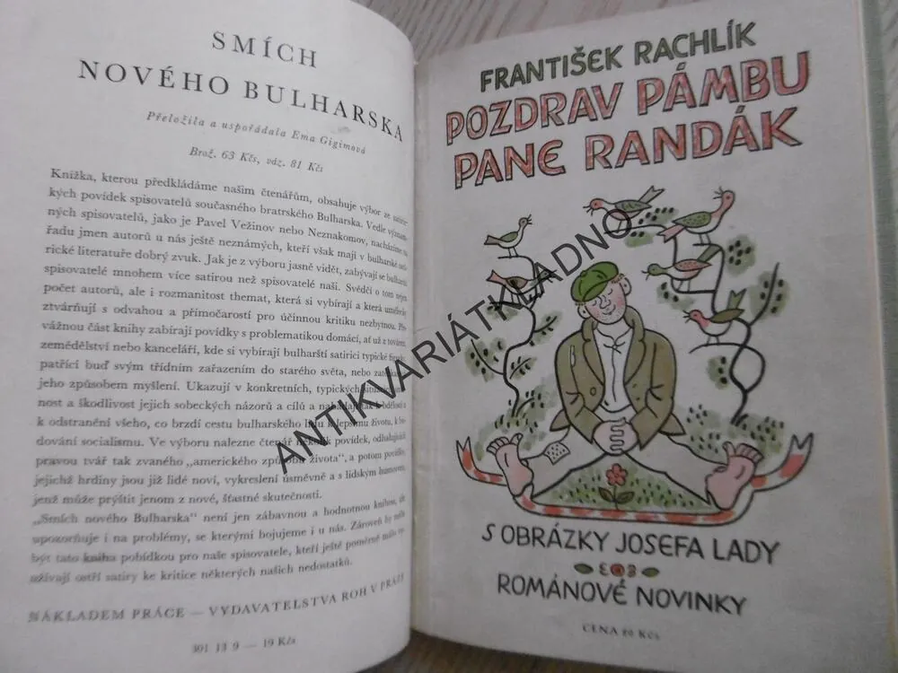 I DEJŽ TO PÁMBU HOLENKOVÉ, FRANTIŠEK RACHLÍK, **an