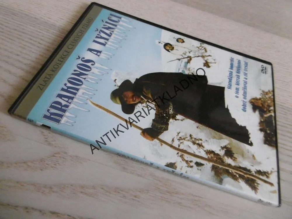 KRAKONOŠ A LYŽNÍCI, DVD FILM ČR
