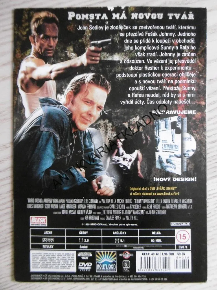 FEŠÁK JOHNNY, DVD FILM