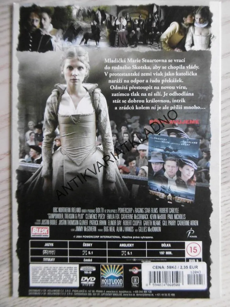 SPIKNUTÍ STŘELNÉHO PRACHU, ROBERT CARLYLE, DVD FILM