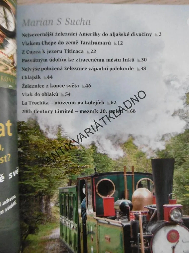 ZEMĚ SVĚTA 11/2019 - NEJKRÁSNĚJŠÍ TURISTICKÉ ŽELEZNICE AMERIKY
