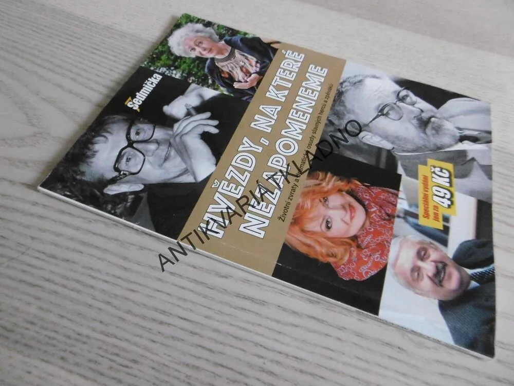 HVĚZDY, NA KTERÉ NEZAPOMENEME, EDICE SEDMIČKA, **an