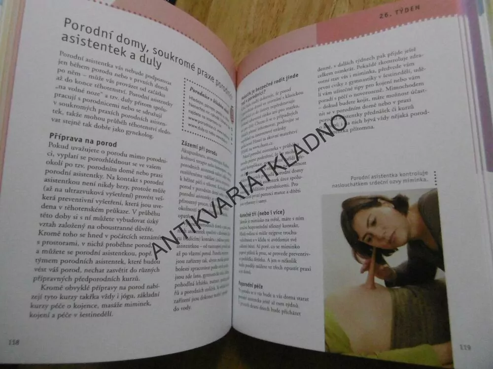 TĚHOTENSKÝ KALENDÁŘ, PRŮVODCE OBDOBÍM ŽENY TÝDEN PO TÝDNU.