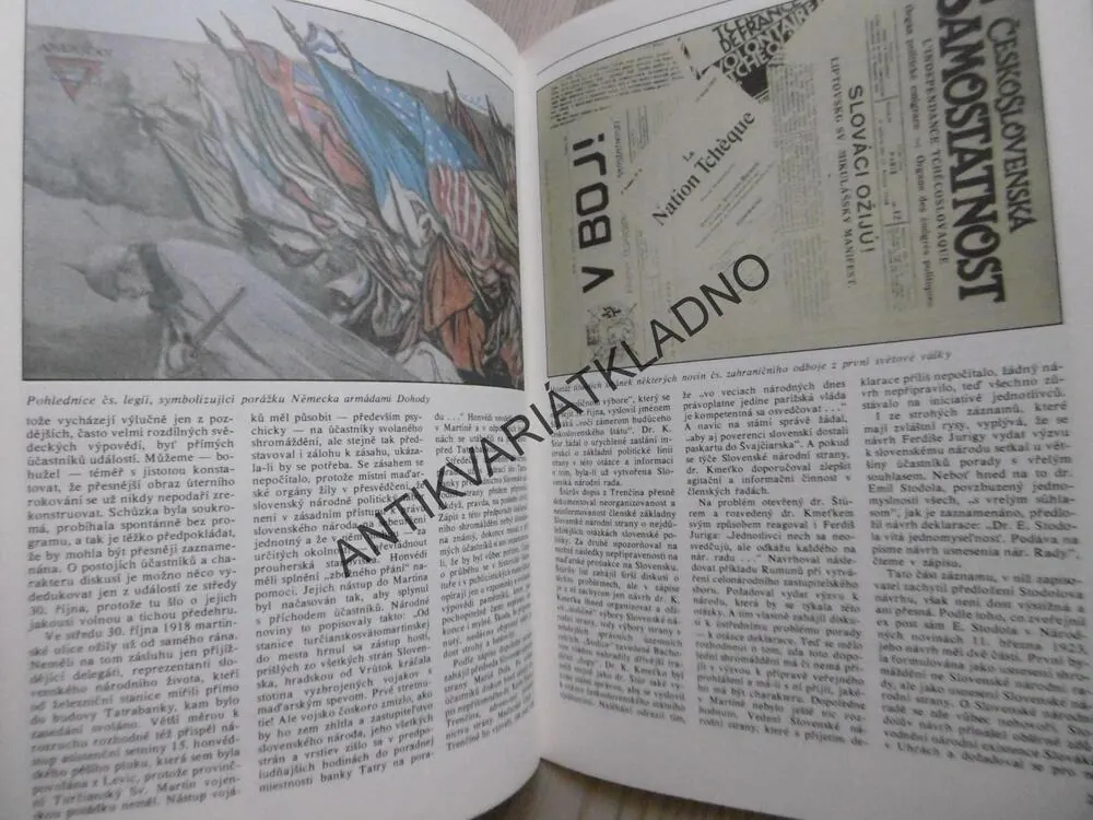 ZA SPOLEČNÝ STÁT, MARTINSKÉ ROZHODNUTÍ Z 30. ŘÍJNA 1918, MARIÁN HRONSKÝ, SLOVO K HISTORII