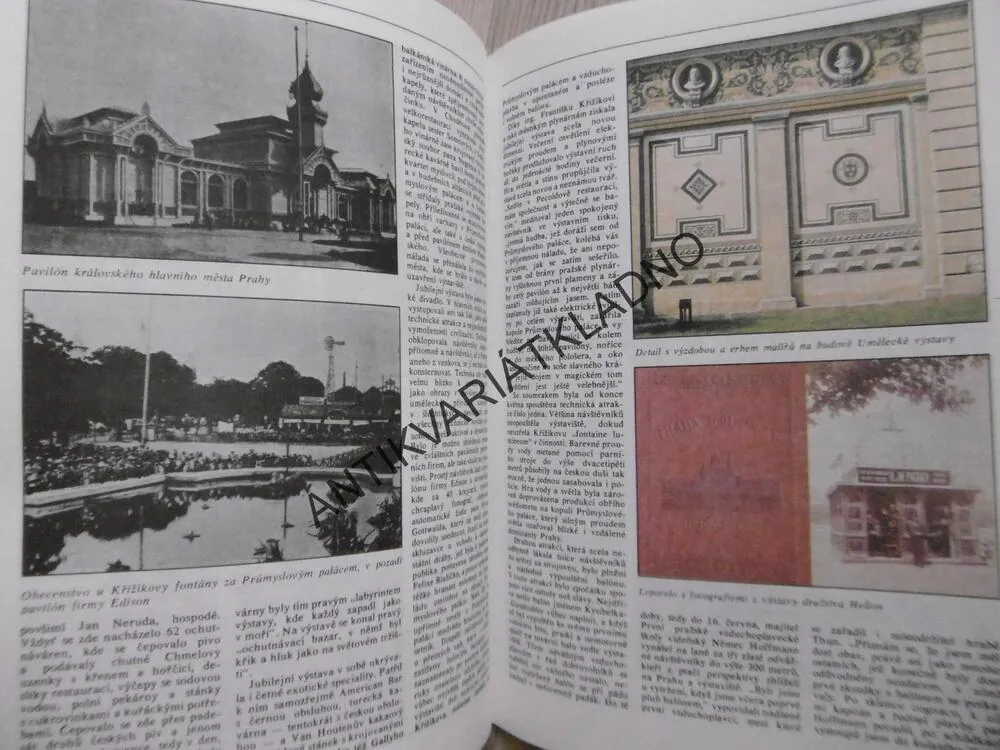 JUBILEJNÍ VÝSTAVA 1891, FRANTIŠEK KOLÁŘ, MILAN HLAVAČKA, SLOVO K HISTORII