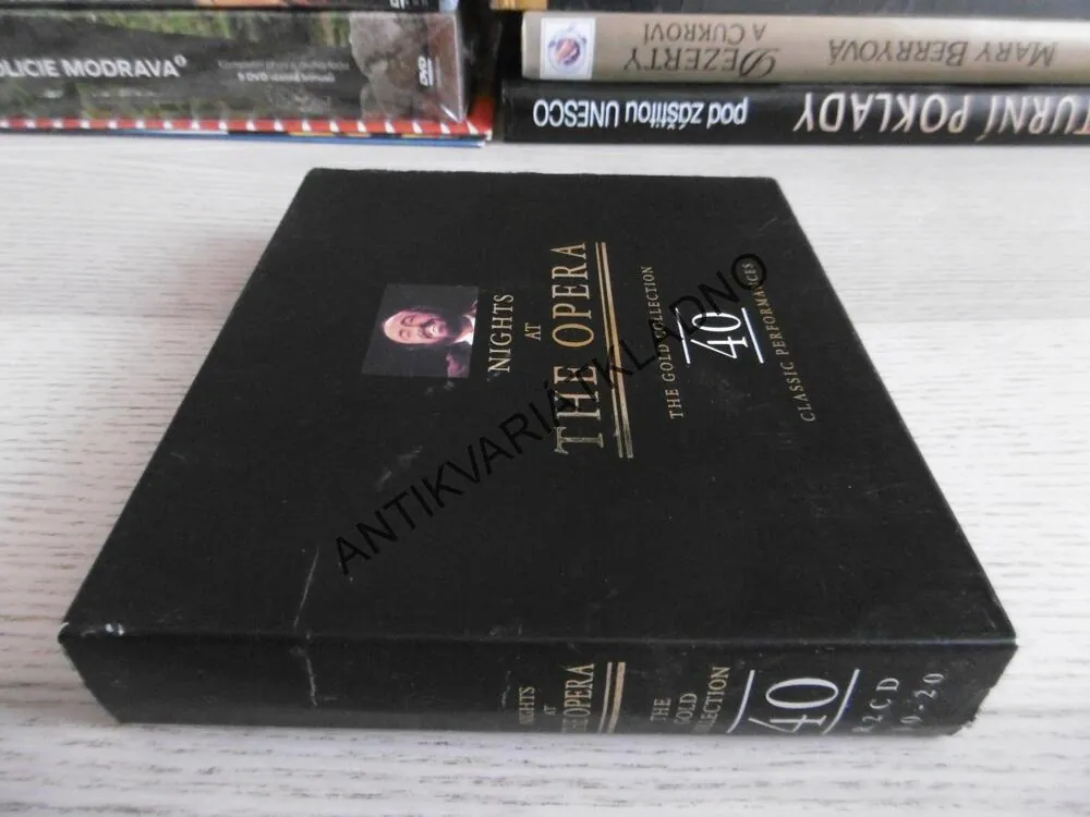 NIGHTS AT THE OPERA, 40 CLASSIC PERFORMANCES, 2 X CD HUDBA