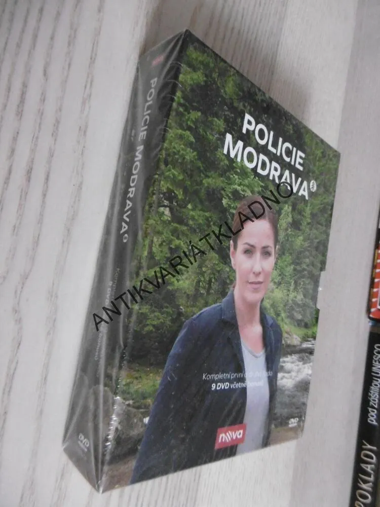 POLICIE MODRAVA, KOMPLETNÍ PRVNÍ A DRUHÁ ŘADA, 9 DVD VČETNĚ BONUSŮ