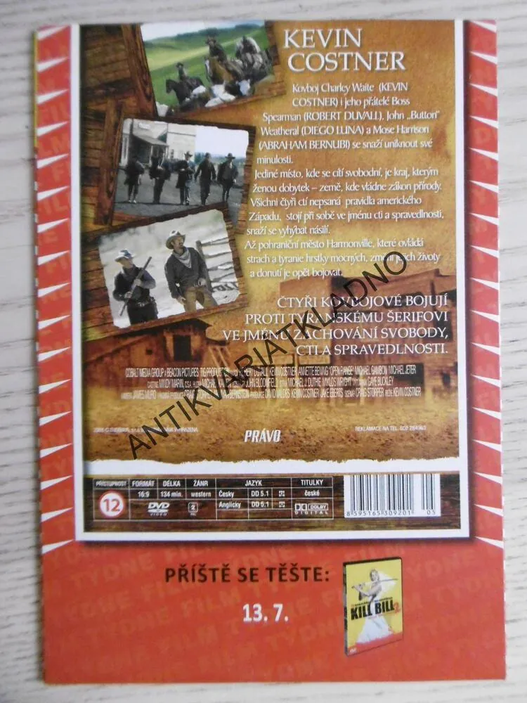 KRAJINA STŘELCŮ, DVD FILM