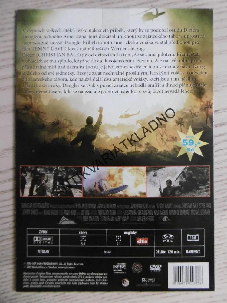 TEMNÝ ÚSVIT, DVD FILM