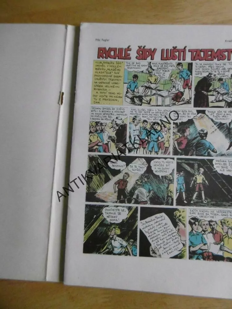 RYCHLÉ ŠÍPY,2., FOGLAR, FISCHER, KOMIKS, 1990